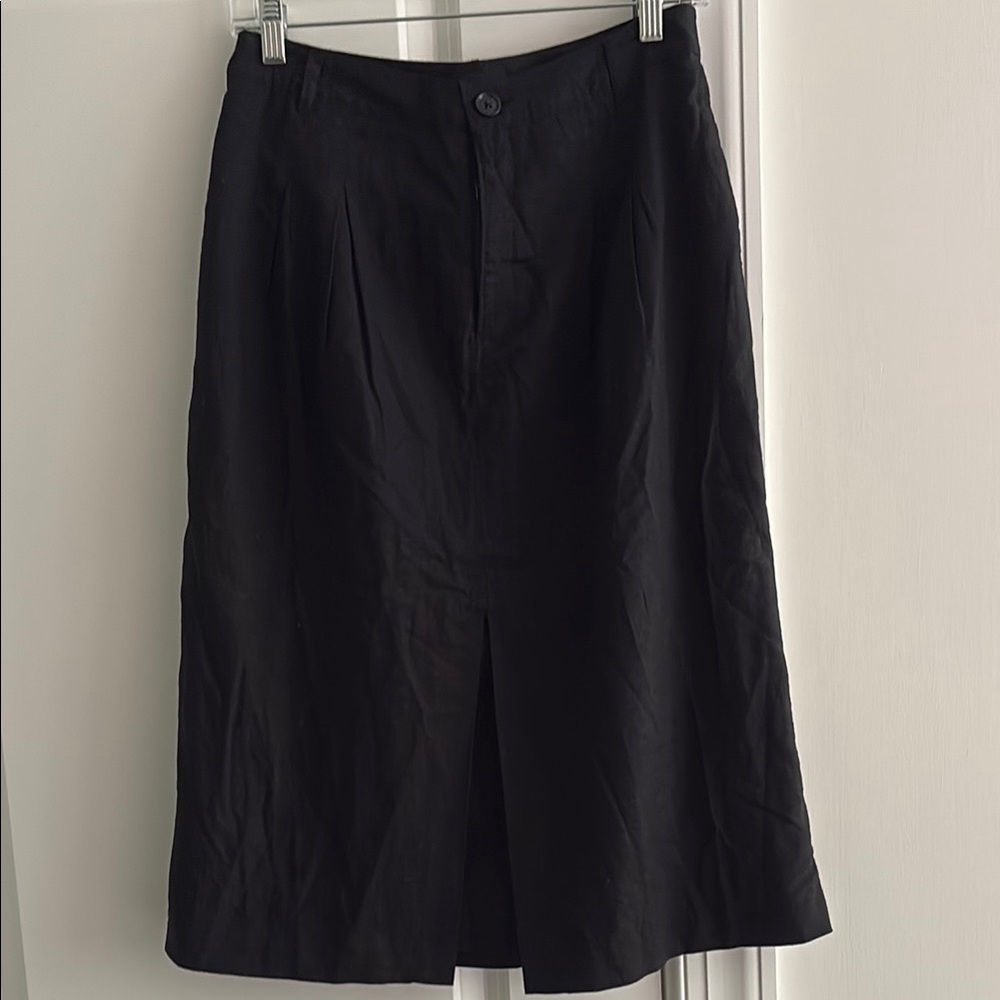 Banana Republic Classic Black A-Line Skirt
